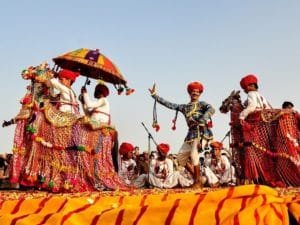 Composition of Culture at pushkar mela