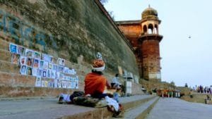 A sadhu at Ghats of varansi