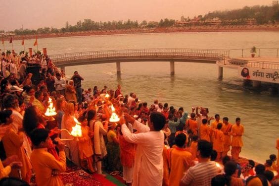 Ganga Aarti in Rishikesh