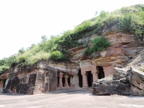 Bagh Caves located in the Dhar District of Madhya Pradesh
